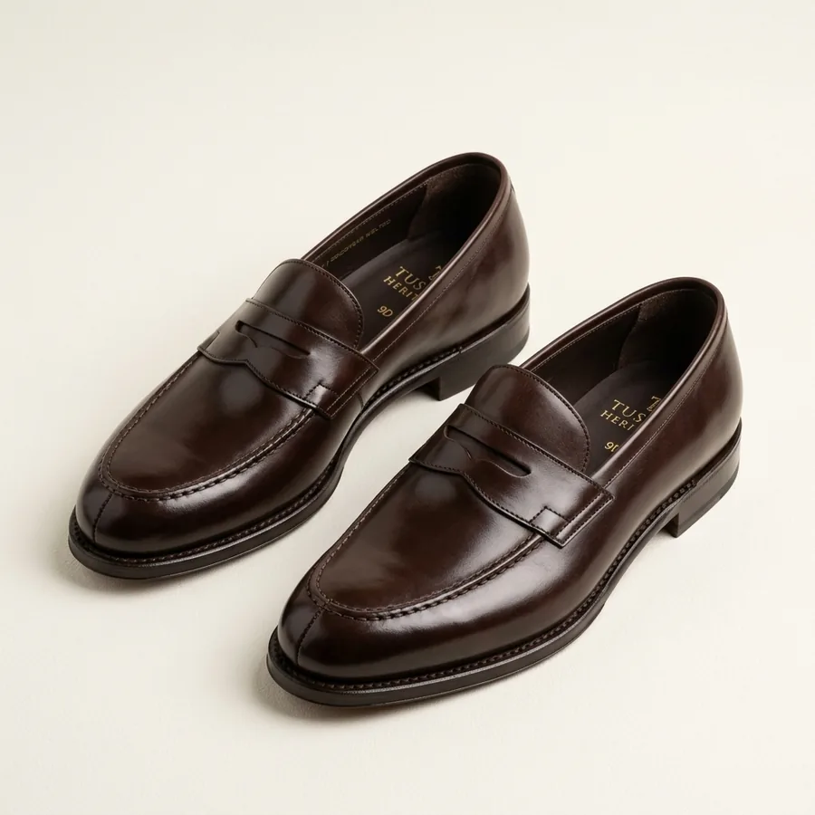 The St. James Leather Penny Loafer